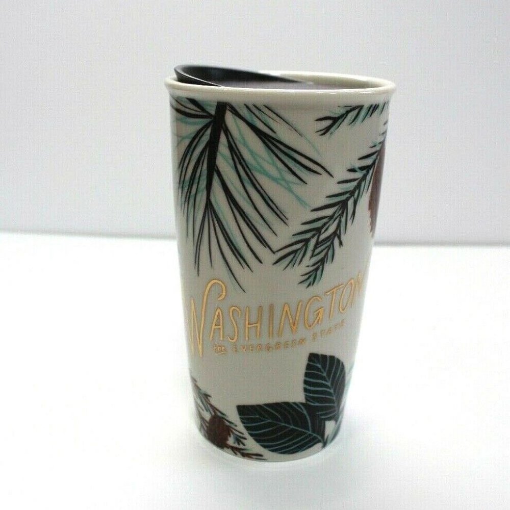 Starbucks Washington the Evergreen State Ceramic Tumbler 12 oz